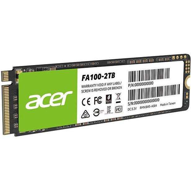 ACER 2TB M.2 NVME PCIE GEN3 X 4 SSD