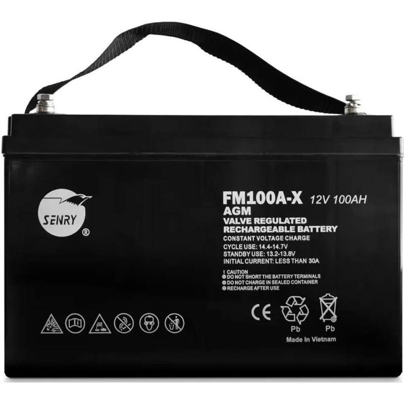 RCT SENRY 6FM100A-X FULLY-SEAL LEAD ACID
