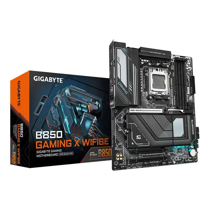 GIGABYTE AMD B850 Gaming Chipset for AMD AM5; 4x Dual DDR5; 3x M2; 1x HDMI 1x DP. .