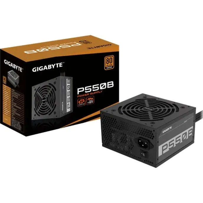 Gigabyte PSU P550B Bronze Certified 550W - 3 Year Warranty; 24/20-pin x 1; CPU 4+4-pin x 1; PCI-E...