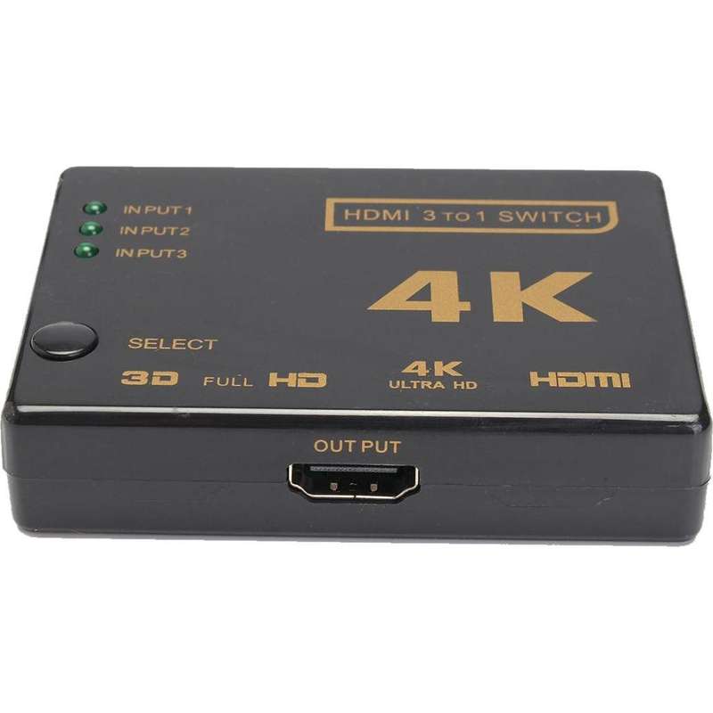 3PORT HDMI SWITCH 4K