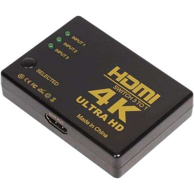 3PORT HDMI SWITCH 4K