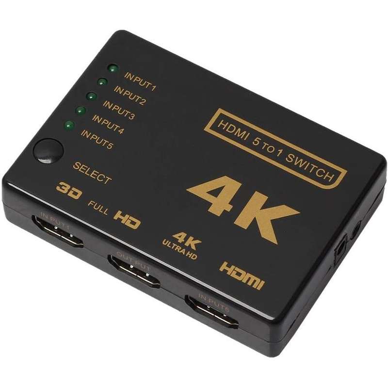 5 PORT HDMI SWITCH 4K