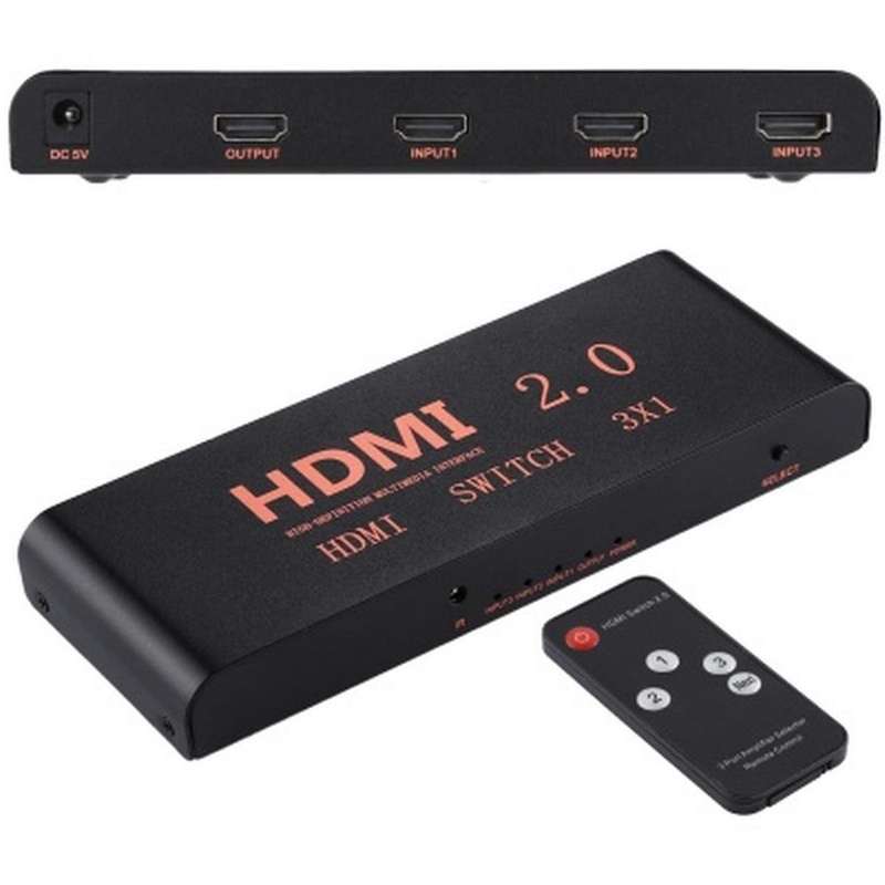 HDMI SWITCH 3 TO 1 V2 .0