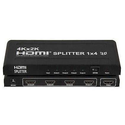 4 WAY HDMI SPLITTER 1080P + 3D