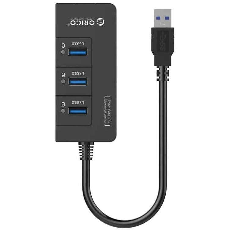 ORICO 3XUSB3.0 HUB GBE ADAPTER BLK
