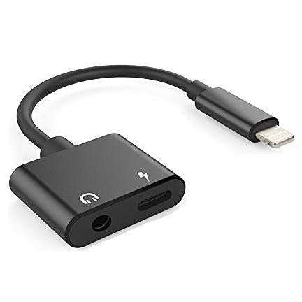 IPHONE DONGLE AUX CABLE TO 3.5 MM SPLITT