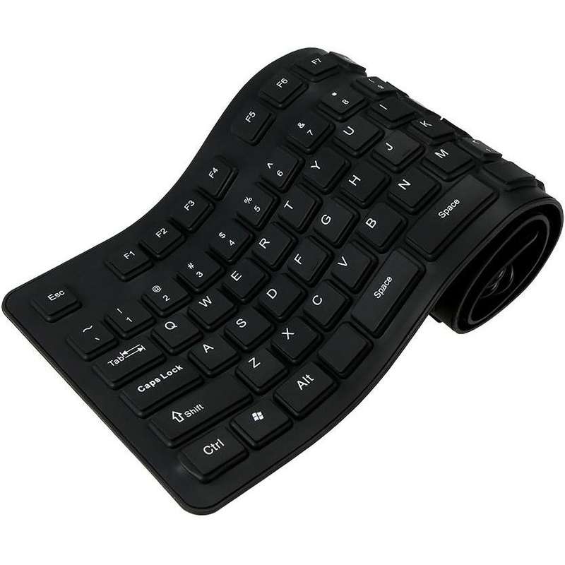 USB + PS2 FOLDABLE KEYBOARD MEMBRANE