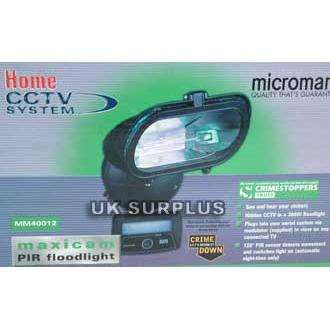 MICROMARK PIR MOVEMENT ACTIVATED B&W CAM