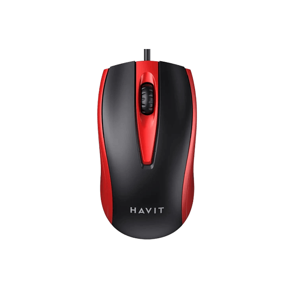 HAVIT USB MOUSE RED