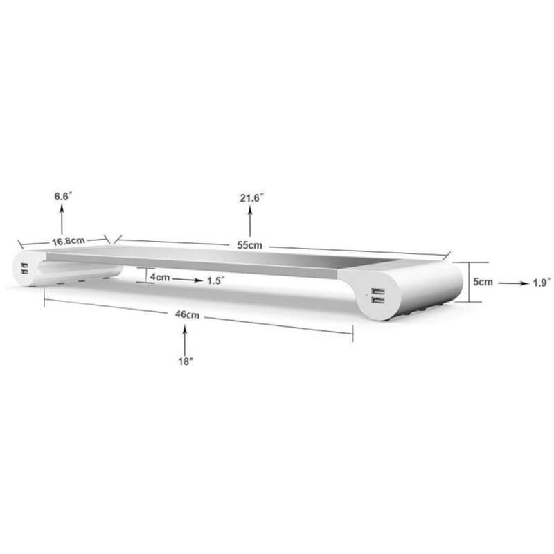 MONITOR STAND WITH 4 USB