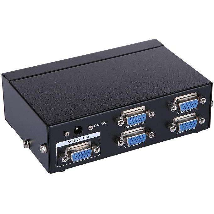 4 WAY VGA SPLTTER 350MHZ