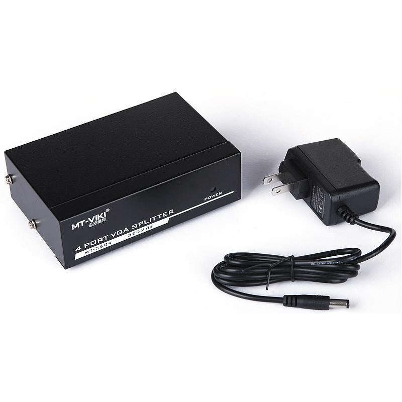 4 WAY VGA SPLTTER 350MHZ