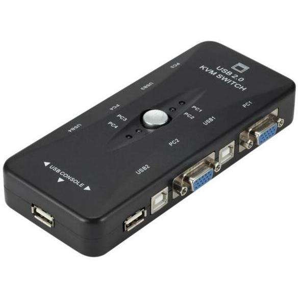 4 PORT VGA KVM SWITCH