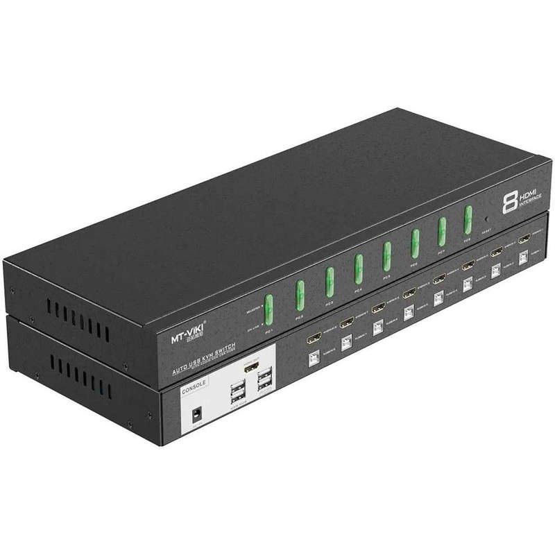 8 PORT RACKMOUNT KVM HDMI SWITCH