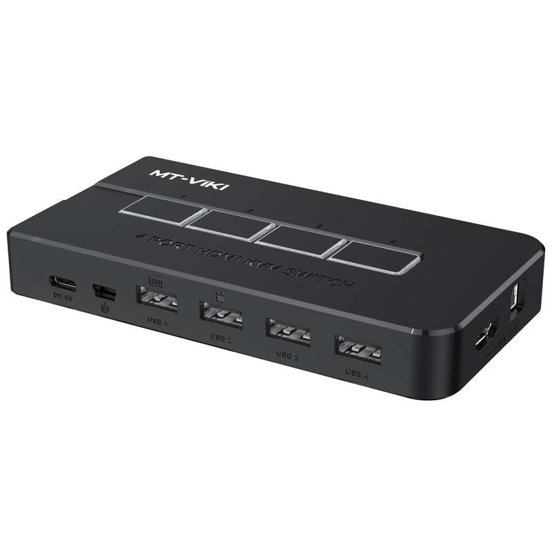 4 PORT MANUAL HDMI KVM SWITCH