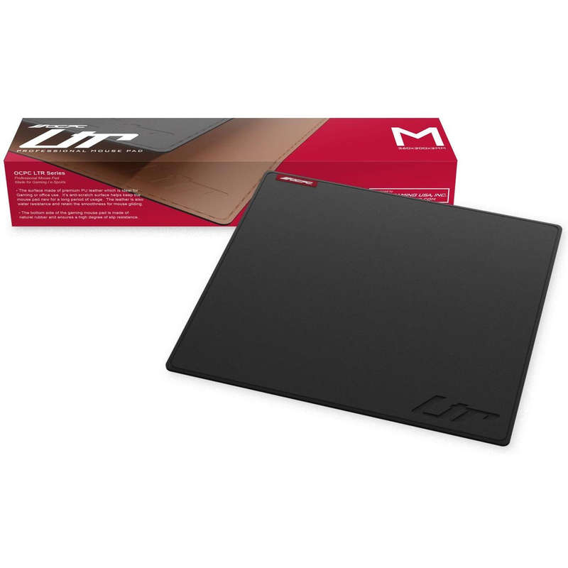 OCPC LTR GAMING MOUSEPAD MED BLACK