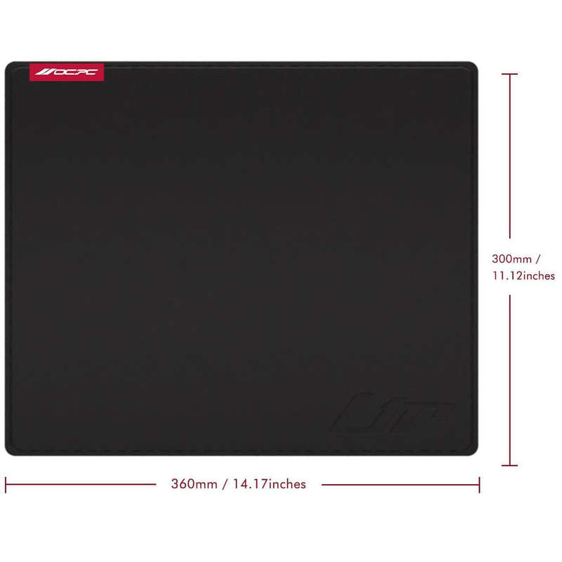 OCPC LTR GAMING MOUSEPAD MED BLACK