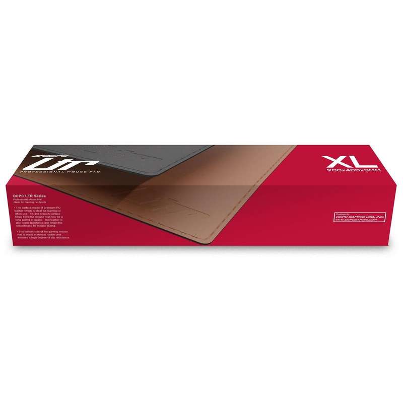 OCPC LTR GAMING MOUSEPAD XL BLACK