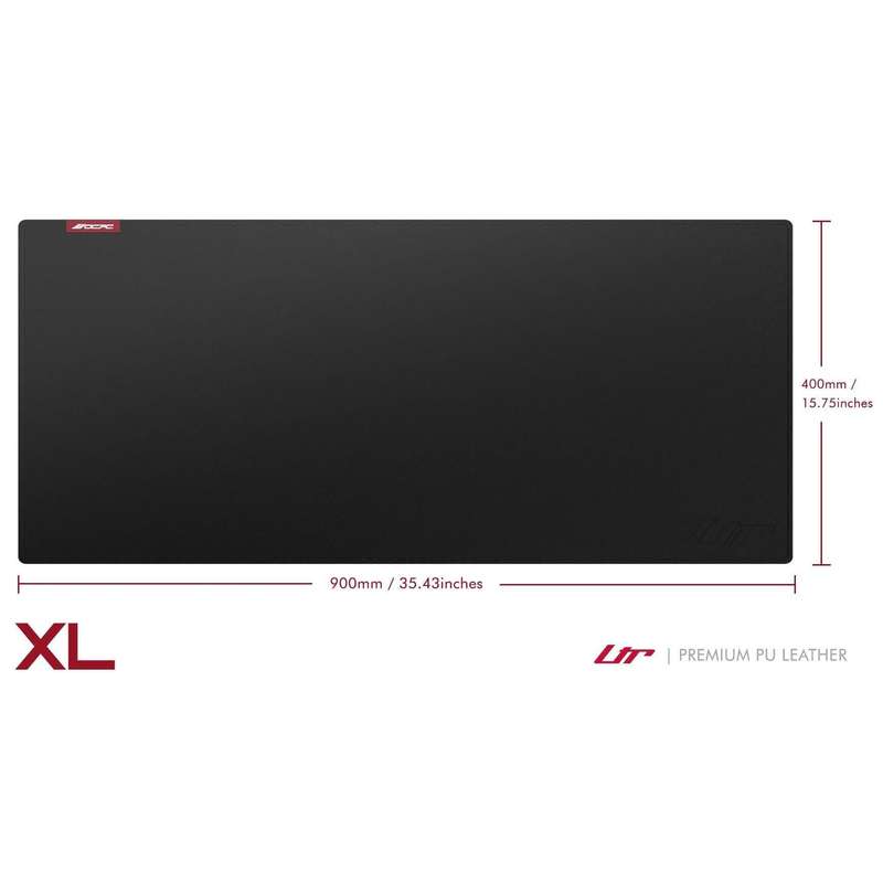OCPC LTR GAMING MOUSEPAD XL BLACK