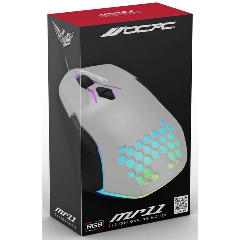 OCPC WIRED GAMING MOUSE MR11 GREY