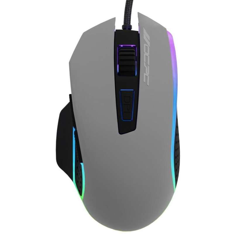 OCPC WIRED GAMING MOUSE MR8 GREY
