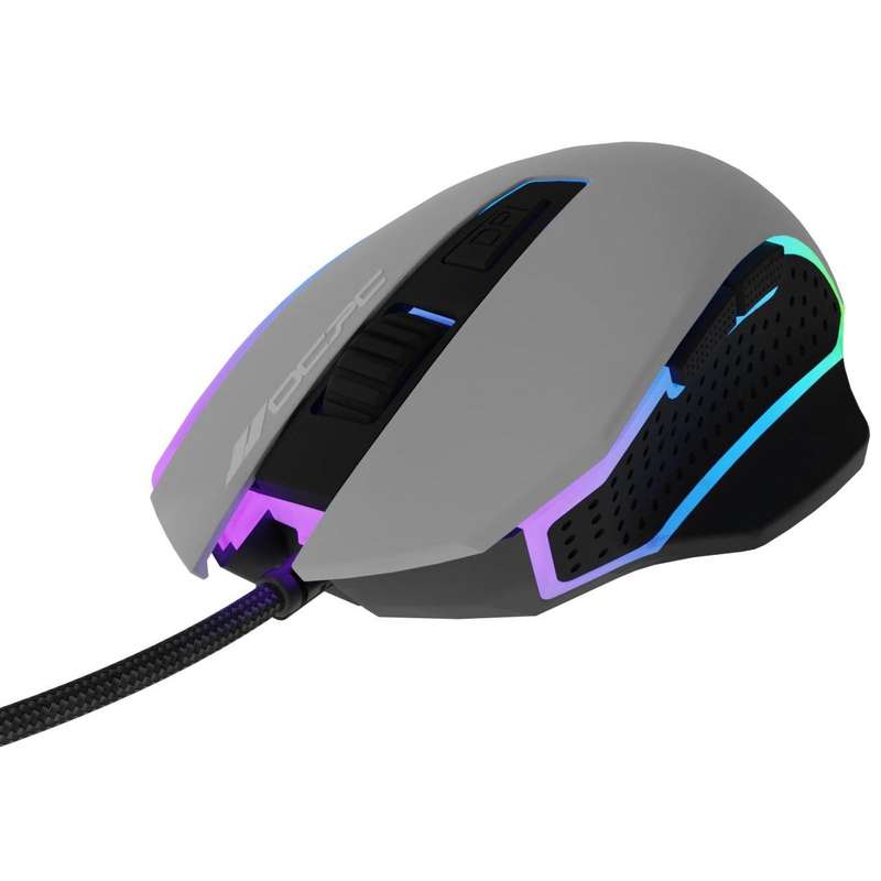 OCPC WIRED GAMING MOUSE MR8 GREY