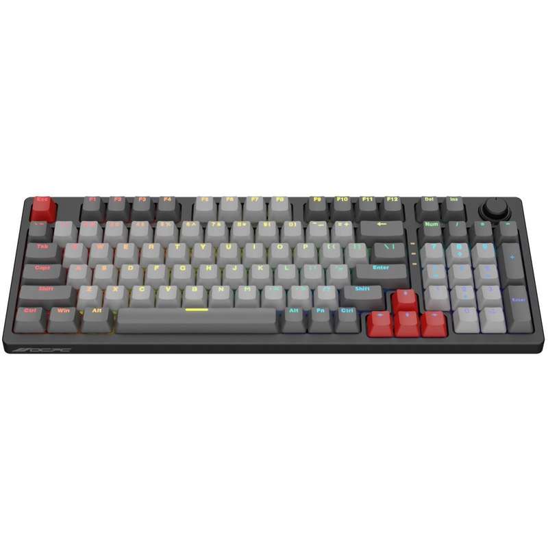 OCPC ZERO COMPACT GAMING KEYBOARD BK/LGY