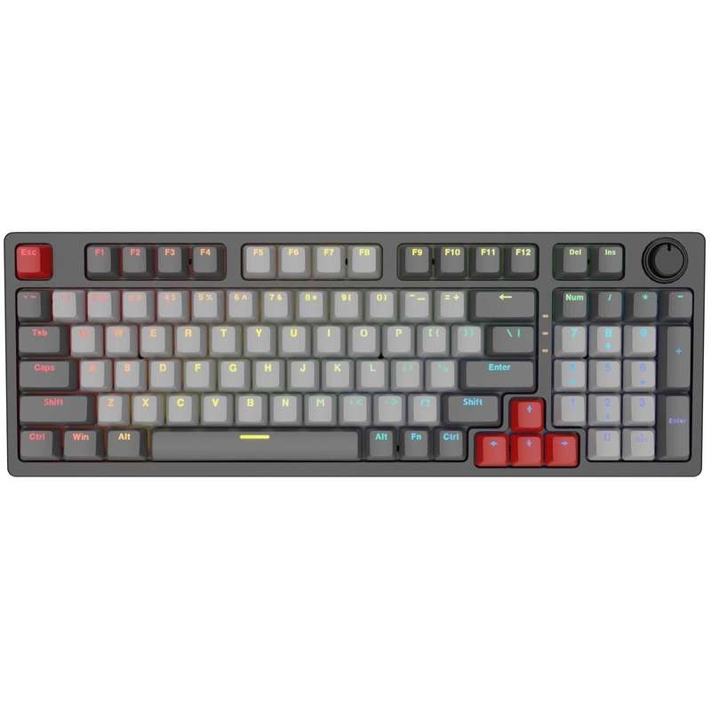 OCPC ZERO COMPACT GAMING KEYBOARD BK/LGY