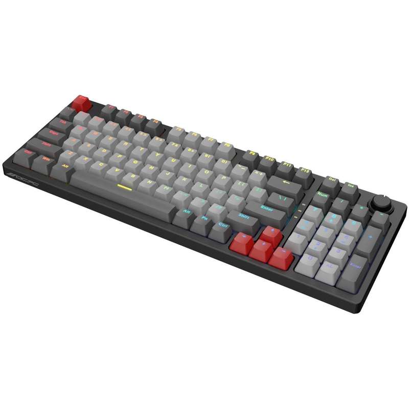 OCPC ZERO COMPACT GAMING KEYBOARD BK/LGY