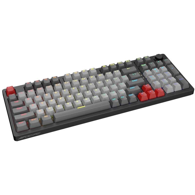 OCPC ZERO COMPACT GAMING KEYBOARD BK/LGY