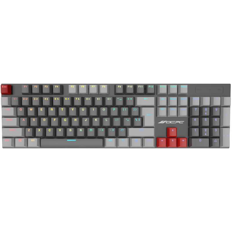 OCPC ZERO PRO GAMING KEYBOARD BK/LGY