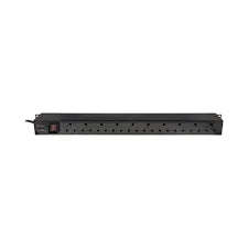 10-PORT METAL RACK MNT C13; C14