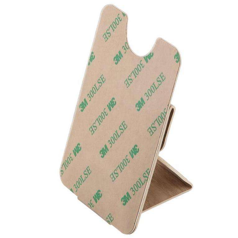 PU LEATHER CREDIT CARD PHONE HOLDER