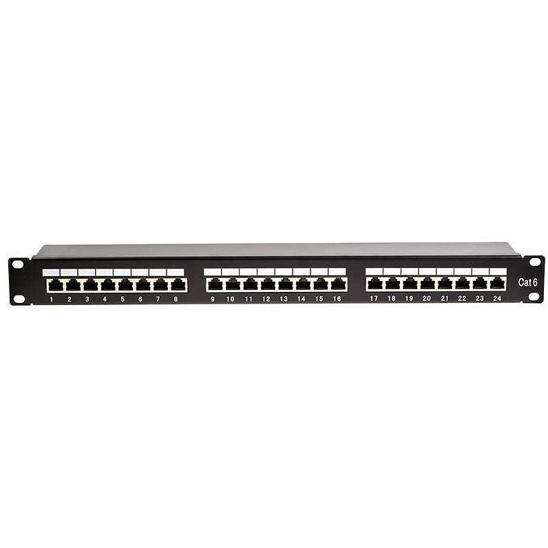 PATCH:CAT6 24 PORT POPULATED FTP
