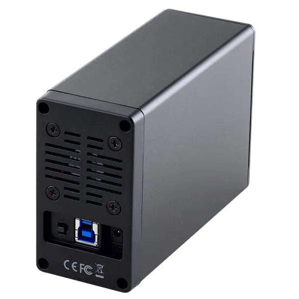 RCT 2.5'' 2 BAY RAID SATA3 TO USB 3.0 ENCLOSURE