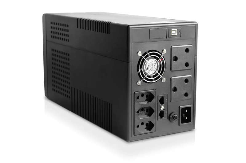 RCT 2400VAS LINE-INTERACTIVE UPS 1440W 1 x USB Comm PORT; 2x SA WALL; 3 x New SA SOCKET BATTERY 6...