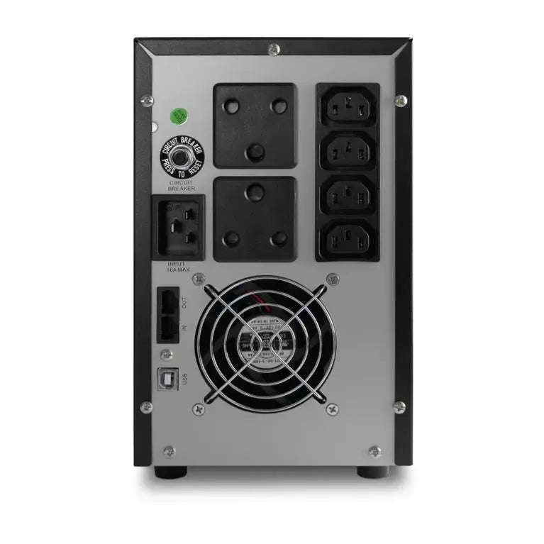 RCT 3000VAS LINE-INTERACTIVE UPS  3000VA/1800W 2 x SA PLUGS - Power cables included - BATTERY 6 M...