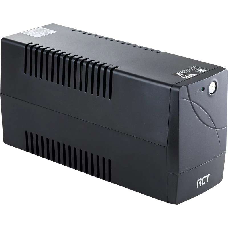 RCT 650VA LINE-INTERACTIVE UPS 360W with SA WALL SOCKET - 1 X TYPE M 2 X TYPE N. - BATTERY 6 MONT...