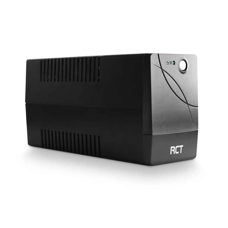 RCT 650VA LINE-INTERACTIVE UPS 360W with SA WALL SOCKET - 1 X TYPE M 2 X TYPE N. - BATTERY 6 MONT...
