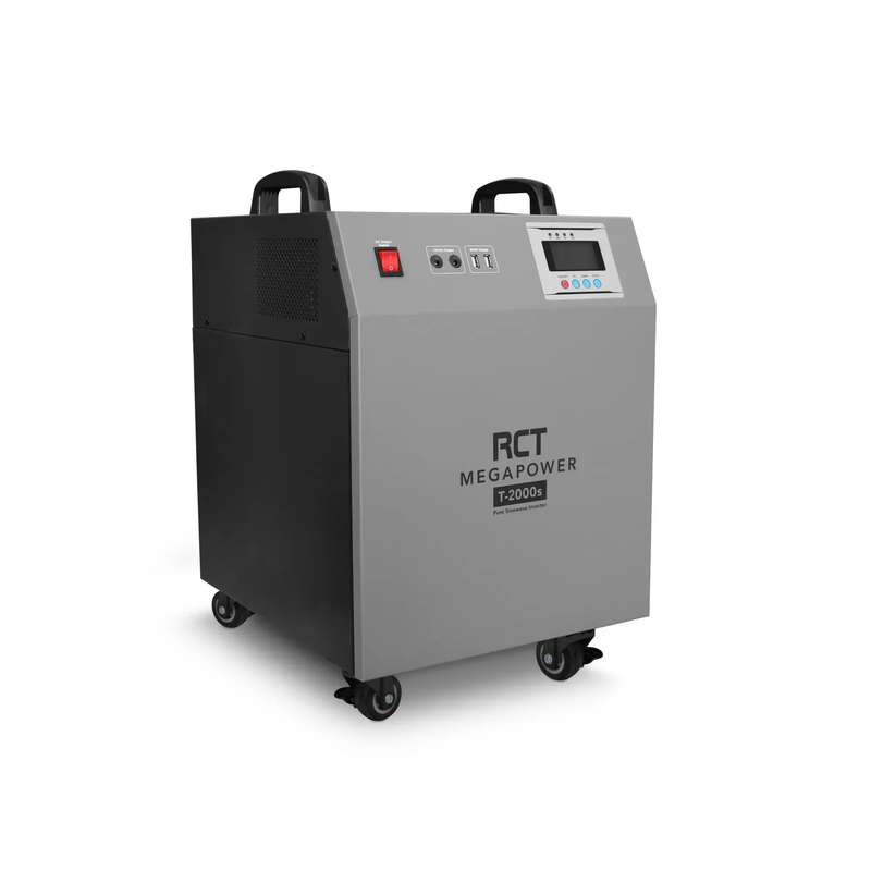 RCT MEGAPOWER 2KVA/2000W UPS INVERTER TROLLEY WITH 2 X 100AH BATTERIES  (Warranty Electronics- 1 ...