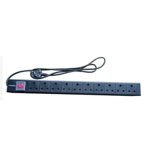 RCT RSA 10 way 16A 19' rack mount ZA plug.