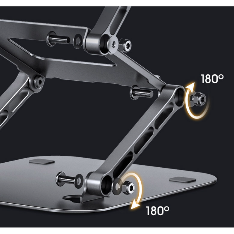 TRIPLE LIFT ADJUSTABLE ALU LAPTOP STAND