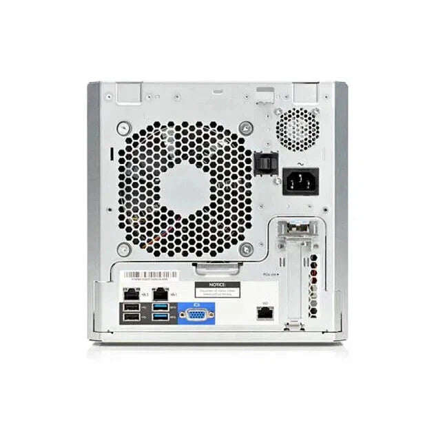 HPE ProLiant MicroServer Gen8: Intel 2.3Ghz 8GB Memory, 500GB HDD Drive (Used)