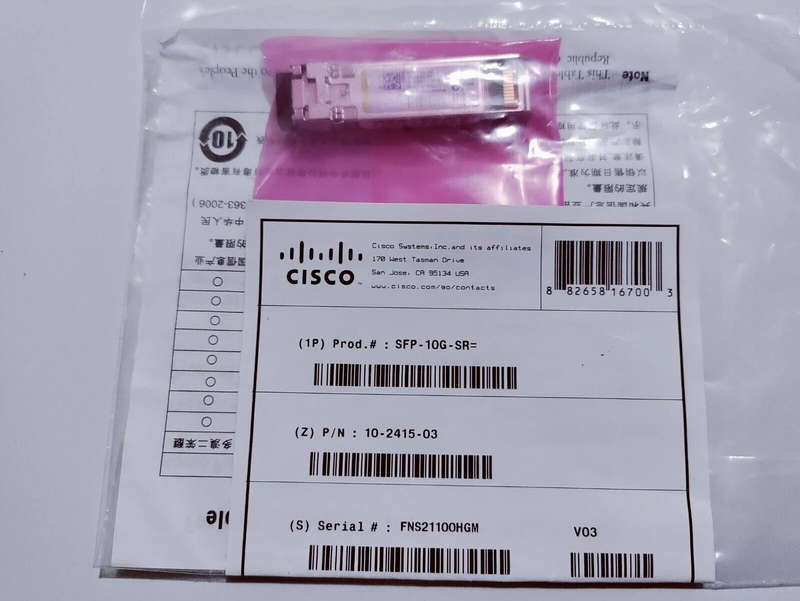 Cisco ONS-SC+-10G-SR 10GB SFP+ SR Transceiver Module
