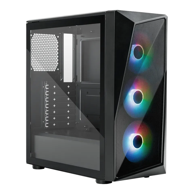 Cooler Master CMP 520 ARG ATX + built-in Elite Nex PN600W 230V PSU PC CASE