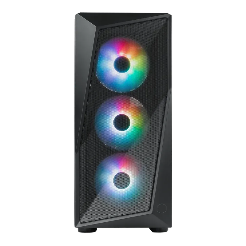 Cooler Master CMP 520 ARG ATX + built-in Elite Nex PN600W 230V PSU PC CASE