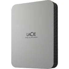 Seagate LaCie 4TB; USB-C; USB 3.1; Aluminum enclosure; Silver