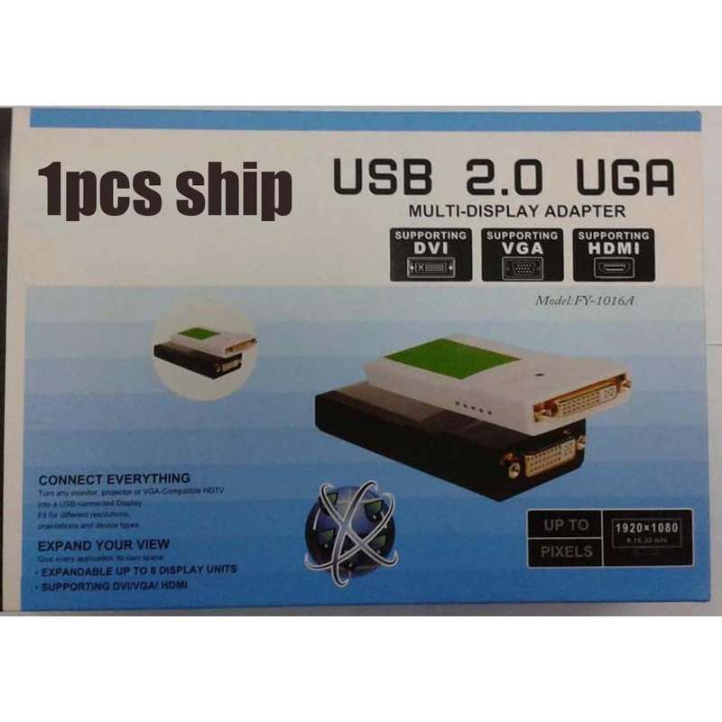 USB TO DVI, HDMI, VGA