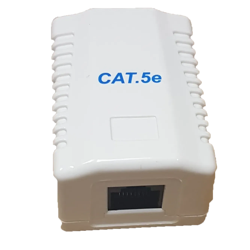 RCT- CAT5 WALLBOX SINGLE PORT